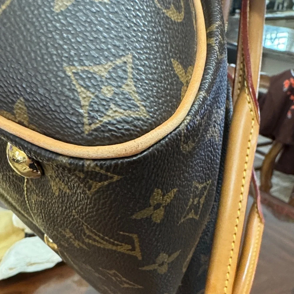 Louis Vuitton Brown Monogram Shoulder Bag - Picture 13 of 16
